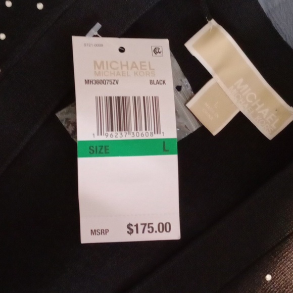 BNWT Michael Kors cropped sequin cardigan size large - Picture 7 of 11